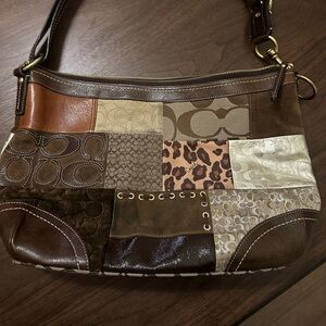 Coach patchwork bag
